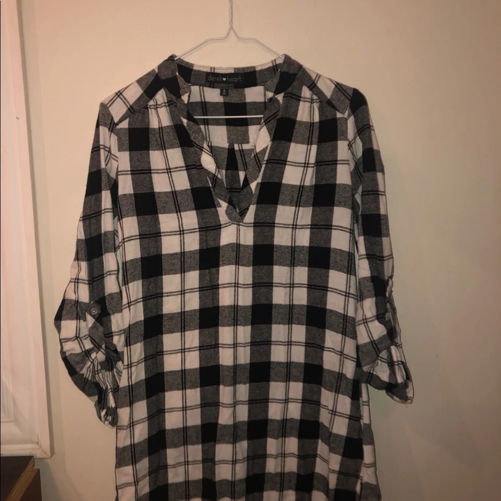 Plaid dress
